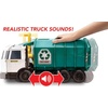 image:imageMatchbox 15inch Recycling Truck Lights amp Sounds Toy Cards for Kids Made from 80 ISCCCertified PlasticRecycle Truck