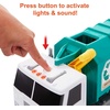 image:imageMatchbox 15inch Recycling Truck Lights amp Sounds Toy Cards for Kids Made from 80 ISCCCertified PlasticRecycling Truck  with BioCircular Plastic