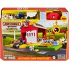 image:imageMatchbox Toy Car amp Playset Action Drivers Farm Adventure with 164 Scale Tractor amp Trailer 2 Hay Bales amp Detachable Goat Horse amp Cow Figures amp SoundsFarm Playset