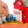 image:imageMatchbox Toy Car amp Playset Action Drivers Farm Adventure with 164 Scale Tractor amp Trailer 2 Hay Bales amp Detachable Goat Horse amp Cow Figures amp SoundsFarm Playset