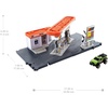 image:imageMatchbox Toy Cars Playset Action Drivers Fuel Station amp 164 Scale Toy Truck Moveable Gas Hoses amp CarActivated FeaturesFuel Station Playset