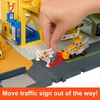 image:imageMatchbox Toy Cars amp Playset Action Drivers Epic Construction Yard 20in Tall Working Crane amp 164 Scale Back Hoe amp AccessoriesPlayset