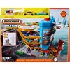 image:imageMatchbox Toy Vehicles amp Playset Transportation Center with 5 Levels Kidamp CarActivated Features Includes 164 Scale Taxi Boat amp Helicopter amp Food Vendor AccessoryTransport Center